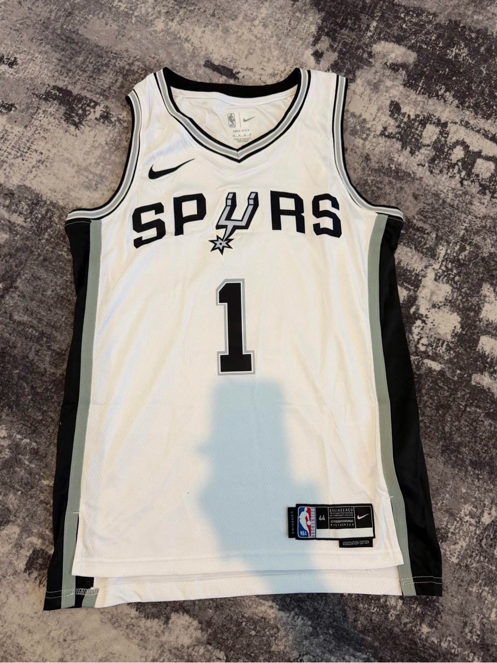 Nike San Antonio Spurs Victor Wembanyama #1 home Jersey